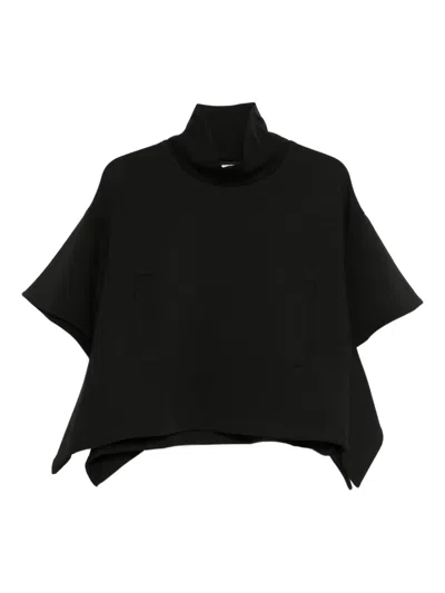 Psophia High-neck Panelled Top In Multi