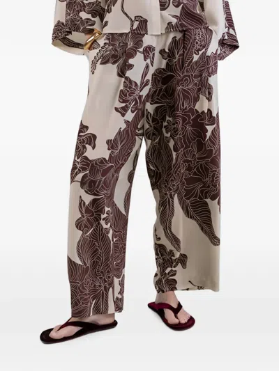 Psophia Orient Contour Trousers In White
