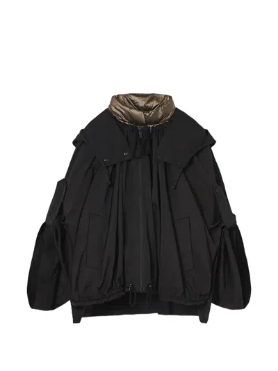 Psophia Quilted Layered Jacket In Multi