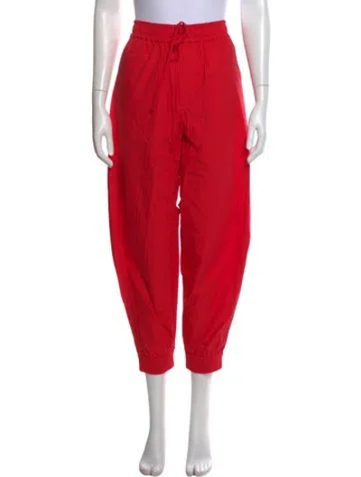 Pre-owned Psophia Skinny Leg Pants In Red