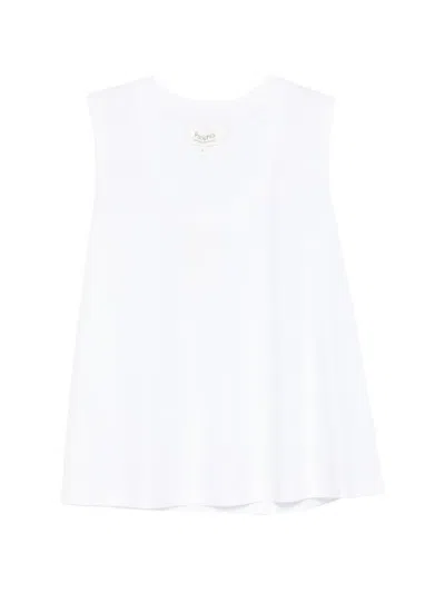Psophia Sleeveless Top In White