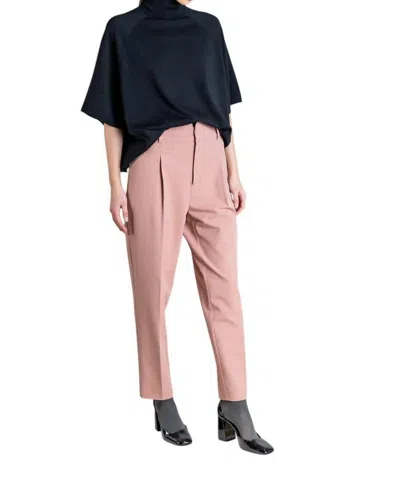 Psophia Trouser Pant In Pale Pink In Multi