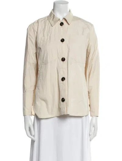 Pre-owned Psophia Utility Jacket W/ Tags In Neutral