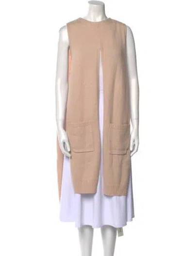 Pre-owned Psophia Wool Crew Neck Sweater W/ Tags In Neutral