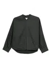 Psophia Zip-up Shirt In Green