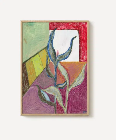 Pstr Studio Anna M'rner Growing Framed Print