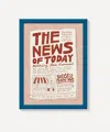 Pstr Studio Anouk Van Cleef The News Of Today Framed Print