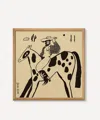 Pstr Studio Eniko Eged Cowgirl Framed Print