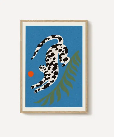 Pstr Studio Eniko Eged Leopard Ii Framed Print