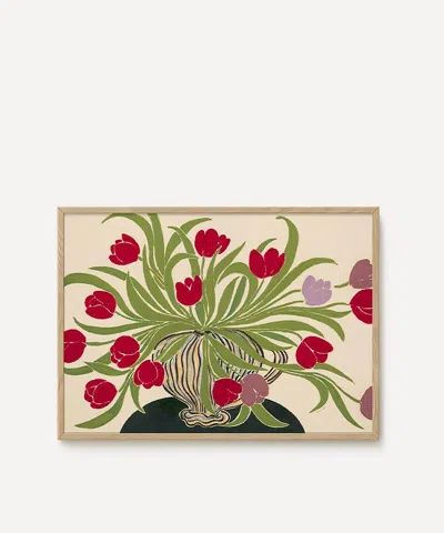 Pstr Studio La Poire Tulips Framed Print