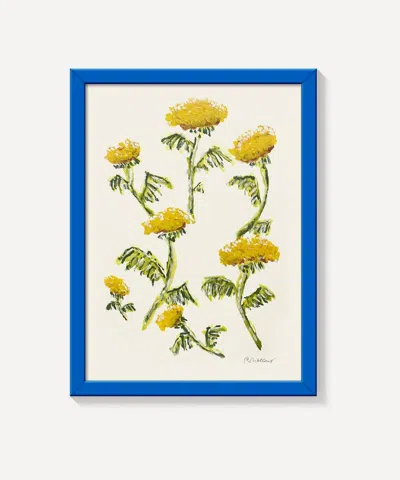 Pstr Studio Marigolds Robert M'llard Framed Print