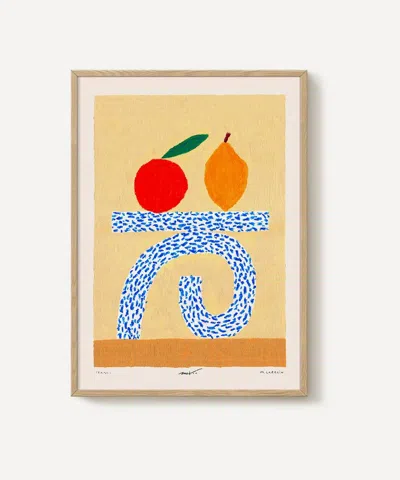 Pstr Studio Matias Larrain Citrus Framed Print