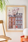 Pstr Studio Matos Flower Houses - London Art Print At Urban Outfitters