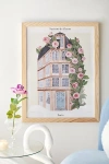 Pstr Studio Matos Maison De Fleurs - Paris Art Print At Urban Outfitters