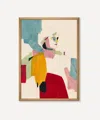 Pstr Studio 'ngel Hern'ndez Ethereal Framed Print