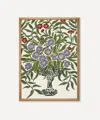 Pstr Studio Purple Asters La Poire Framed Print