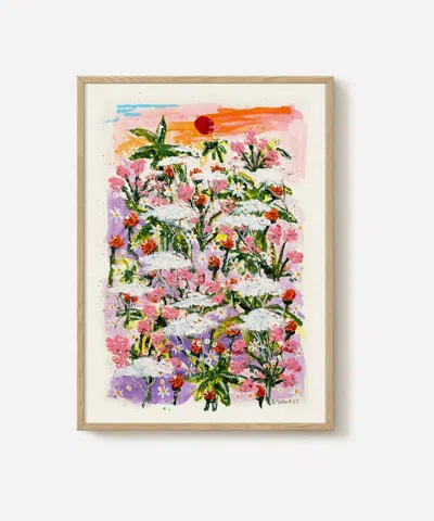 Pstr Studio Dressing Gownrt M'llard Great Morning Vase Framed Print