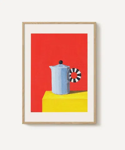 Pstr Studio Roxanne Bayman Ceramic Jug Framed Print