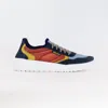 Psudo Men's Court Sneaker In Terra Navy Coral In Multi