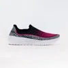 Psudo Women's Racer Sport Shoes In Pink/smoke In Multi