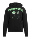 Psych World Man Sweatshirt Black Size S Cotton In Black