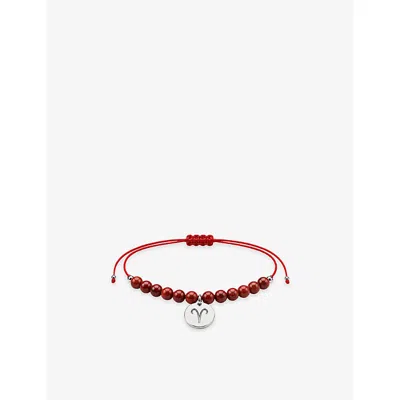 Psychic Sisters Womens Zodiac Crystal Bracelet Aries In Yellow