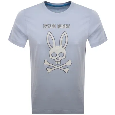 Psycho Bunny Adler Graphic T Shirt Blue