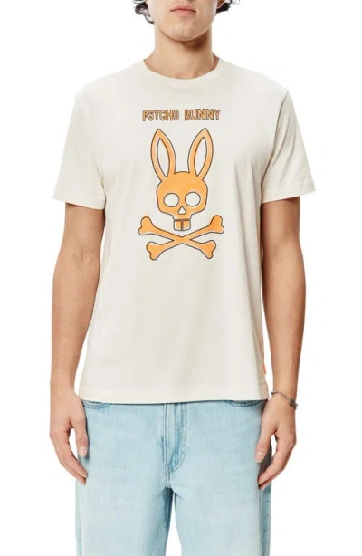 Psycho Bunny Adler Graphic T-shirt In White