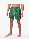 Psycho Bunny Andrew Swim Shorts In Green