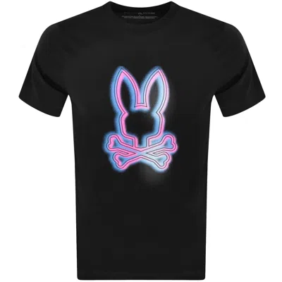 Psycho Bunny Andros Graphic Logo T Shirt Black
