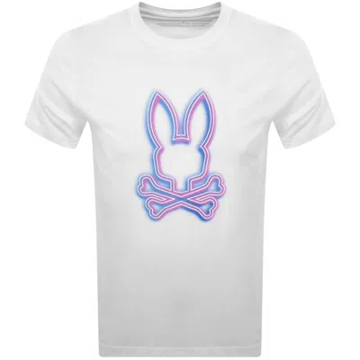 Psycho Bunny Andros Graphic Logo T Shirt White