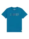 Psycho Bunny Barbon T-shirt In Blue