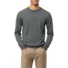 Psycho Bunny Belmore Cotton Crewneck Sweater In Urban Chic