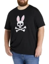 Psycho Bunny Big & Tall Archive Graphic Tee In Black