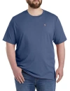 Psycho Bunny Big & Tall Crewneck T-shirt In Blue