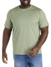 Psycho Bunny Big & Tall Crewneck T-shirt In Sea Spray