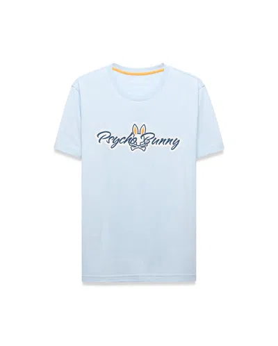 Psycho Bunny Big And Tall Jaydon Graphic Tee In 434 Skyway