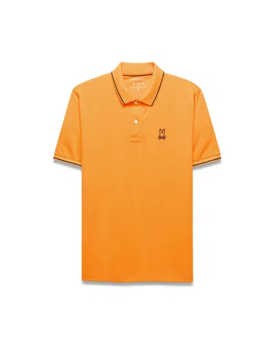 Psycho Bunny Big And Tall Joji Polo In Orange
