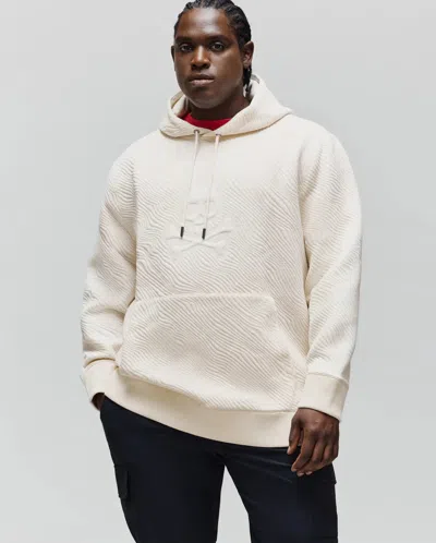 Psycho Bunny Big And Tall Kendrick Textured Hoodie In Neutral