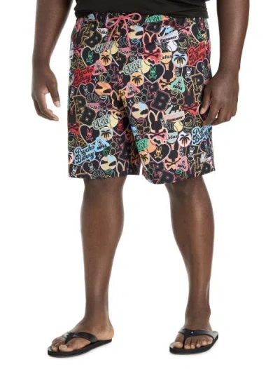 Psycho Bunny Big & Tall Marco Swim Trunks