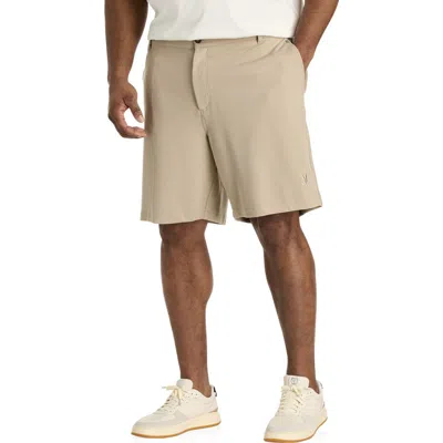 Psycho Bunny Big & Tall Shiro Honeycomb Shorts In Stone