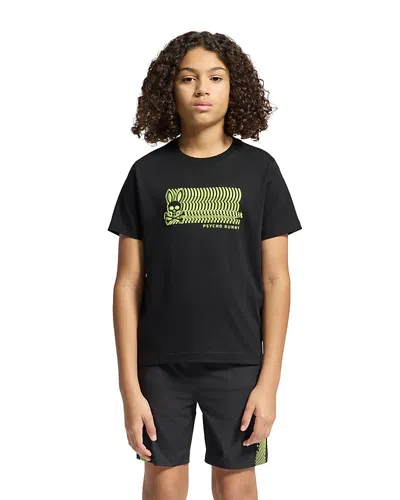 Psycho Bunny Boys' Arvo Sport Graphic Tee - Little Kid, Big Kid In Black