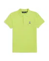 Psycho Bunny Classic Polo In Lime Granita