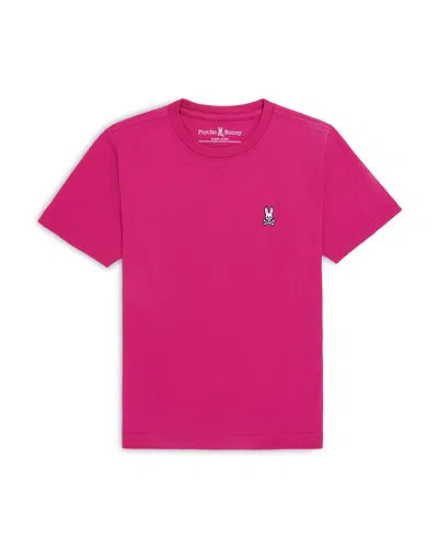 Psycho Bunny Boys' Crewneck Tee - Little Kid, Big Kid In Wild Berry