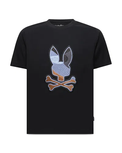 Psycho Bunny Boys' Dante Bunny Graphic Tee - Little Kid, Big Kid In Black