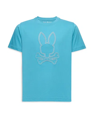 Psycho Bunny Boys' Durango Embroidered Bunny Tee - Little Kid, Big Kid In Navagio Bay