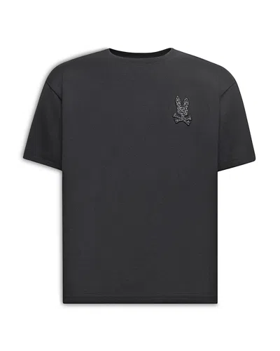 Psycho Bunny Boys' Gabin Relaxed Fit Tee - Little Kid, Big Kid In Black