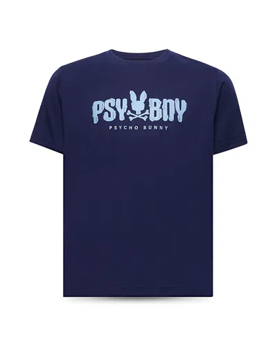 Psycho Bunny Boys' Otto Graphic Tee - Little Kid, Big Kid In Blue