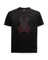 Shop Psycho Bunny Boys' Pierce Embroidered Graphic Tee - Little Kid, Big Kid In Black