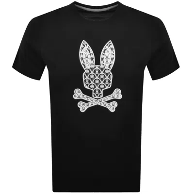 Psycho Bunny Brad Graphic T Shirt Black